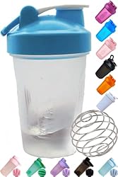 Shaker Bottle A Small Clear Cup w. Blue