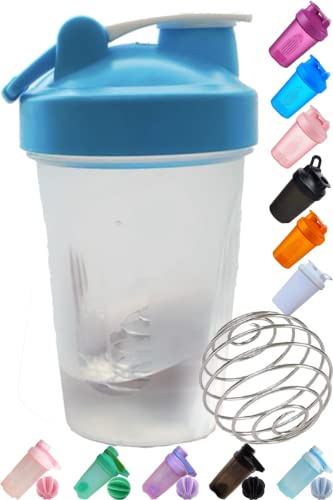 Shaker Bottle A Small Clear Cup w. Blue