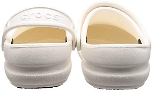 crocs bistro clog white