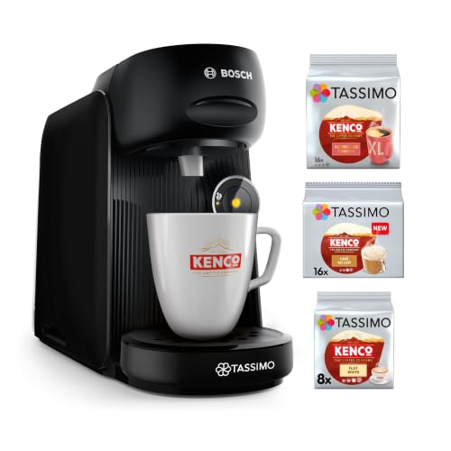 Tassimo by Bosch Finesse Friendly Pod Coffee Machine, TAS162EGBC, Black