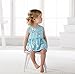 Gerber Baby Girls' 3-Piece Dress and Bloomer Set, dots and Flowers 12 Months