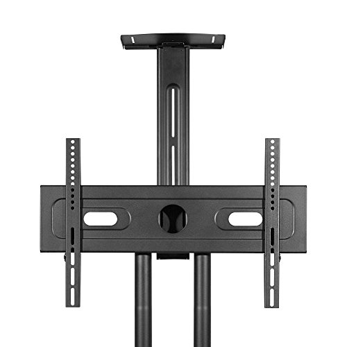 Kanto MTM65PL Mobile TV Stand with Mount for 37 to 65 inch Flat Panel Screens - Black