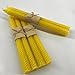 Jack Bee Nimble 100% Pure Beeswax Candles, Set of (12) 10x3/4 Hand Made Honeycomb tapers (Natural)