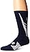 Under Armour Men's Undeniable All Sport Crew Socks (1 Pair), Midnight Navy/White, Medium