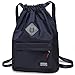 Peicees Waterproof Drawstring Sport Bag Lightweight Sackpack Backpack for Men and Women