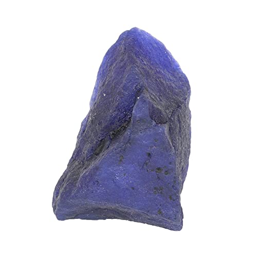 REAL-GEMS 65 Ct Natural Raw Blue Sapphire Loose Beads Healing Crystal Stones for Jewelry Making Gemstone Beads for Necklace DIY Craft