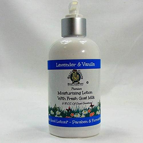 Lavender Vanilla Goat Milk Lotion 8oz Pump