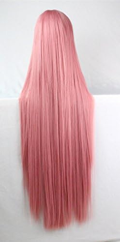 MaskShow 100Cm Cosplay Wigs Young Long Straight Synthetic Hair Costume Party Wigs