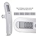 CyberDyer 110 Lbs Digital Archery Scale Recurve Bow Compound Bow Hunting Scale Luggage Scale with LCD Display (Silver)