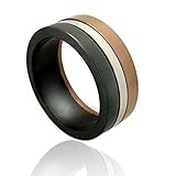 Bear Pride Flag Ring - Male Gay Pride Steel Ring