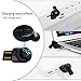 Bluetooth Earbud, licheers Single Mini Bluetooth Wireless Earphone in Ear Headphone Magnetic USB Charger Microphone Compatible iPhone Xs max, iPhonex,iPhone 8, Samsung s7 s8 More