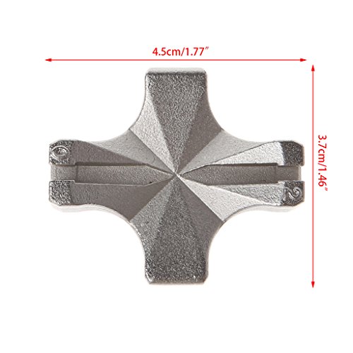 ULKEME 4In1 Bicycle Nipple Spoke Wrench Cycling Repair Tool Mini Multitool Cone Spanner - Thumbnail 7