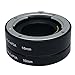 Mcoplus AF Auto Focus Macro Extension Tube Adapter Set for Canon EF-M EOS Mirrorless Camera Eos EOS-M M2 M3 M5 M6 M10 M50 M100(10mm,21mm)