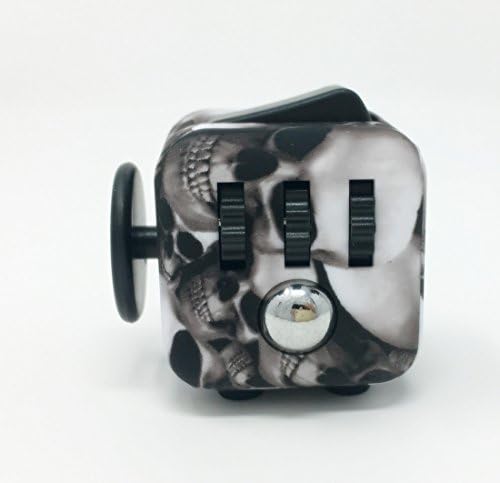 Coopei Fidget toys Cube for Fidgeters! Stress Relief Anxiety Attention Desk Toy for Adult and Children (Big Skull)