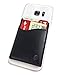 CardBuddy Deluxe: Leather Credit Card Holder Stick-On Wallet for iPhone and Android Smartphones (Black)
