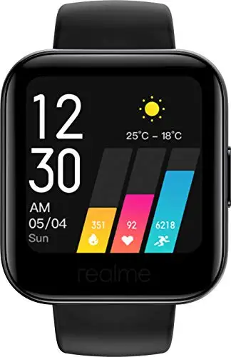 realme Fashion Watch 1.4&quot; Large HD Color Display, Full Touch Screen, SpO2, Continuous Heart Rate Monitor