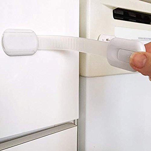 BabyKeeps Child Safety Locks Latches to Baby Proof Drawers