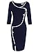 Vfemage Womens Vintage Elegant Casual Wear To Work Office Pencil Dress