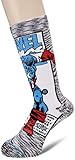 Stance Men's Captain America Comic Socks,Large,Grey