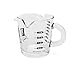 3oz Espresso Measuring Glass by Barista Basics I Espresso Shot Glass Measuring Cup With 3 Spouts I Made of Thick, Heat Resistant Glass I Coffee Measuring Shot Glass With Handle I Barista Measuring Cup