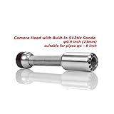 GooQee Sewer Inspection Camera Head 512Hz Sonde - Replacement Ã˜0.9â€ with Sony CCD and Flexible Stainless Steel Spring Length in 4.7â€ ONLY for PIC001 PIC001-L PIC003 PIC003-L (Ã˜ 23mm + L:120mm + Sonde)