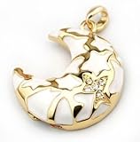 Crystal Diamond Moon style Crystal USB Flash Drive with Necklace:8GB