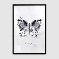 Framed Canvas Wall Art Insect Canvas Prints Home Artwork Decoration for Living Room,Bedroom - 16x24 inches