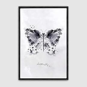 Framed Canvas Wall Art Insect Canvas Prints Home Artwork Decoration for Living Room,Bedroom - 16x24 inches