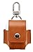 AirPods Case Lunies Anti-Lost Leather Protective Cover for Apple AirPods Charging Case Brown