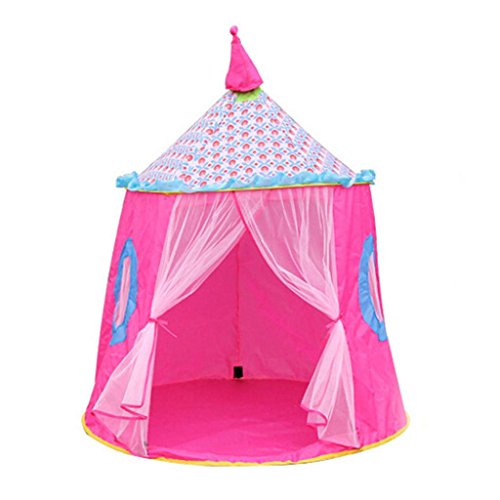 Sunward Princess Castle Play Tent play tent/house toy for Indoor & Outdoor Use (Pink)