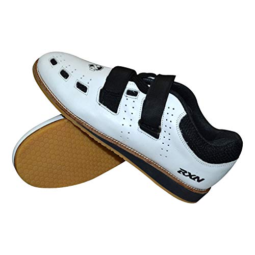 RXN Weightlifting Shoes 9 White-Black - Thumbnail 5