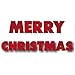 VictoryStore Yard Sign Outdoor Lawn Decorations: Merry Christmas Letters Yard Card with 28 Stakes