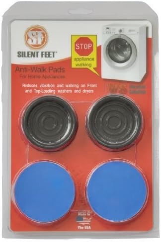 Premium Ocean Blue Anti-walk Silent Feet - Anti-Vibration Pads for Washing Machines and Dryers