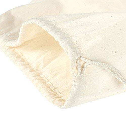 Robber Large Fake Money Drawstring Bag Pouch with Dollar Sign Design Humorous Party Favor Carry Bag 16 x 11 inches Cream