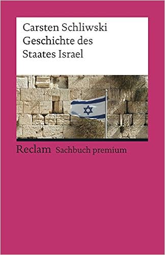 Geschichte Des Staates Israel Reclams Universal Bibliothek Amazon De Schliwski Carsten Bucher