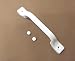 Plastic Grab Handle-Entry Door Assist Bar for RV, Trailer, Camper, Motor Home, Cargo Trailer, Boat-OEM Replacement (White)