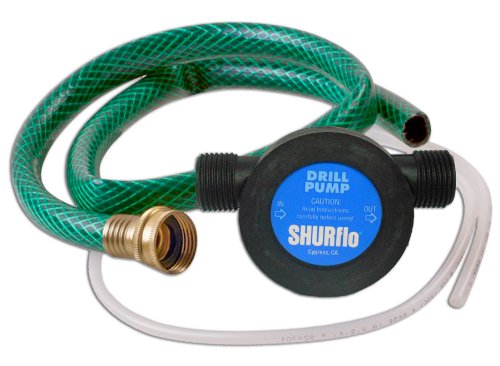 Marine Drill Pump – Oil Extractor Changing Kit for Boat- Self Priming – Shurflo