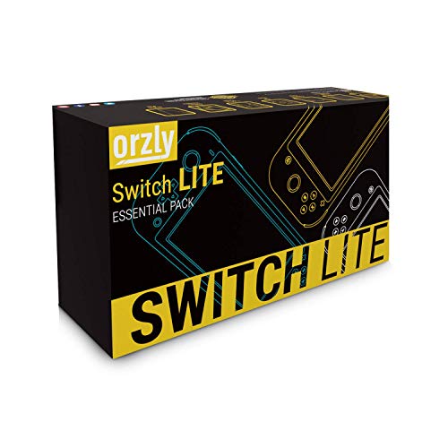 Tempered Glass Switch Lite Accessories Bundle Orzly Switch Lite