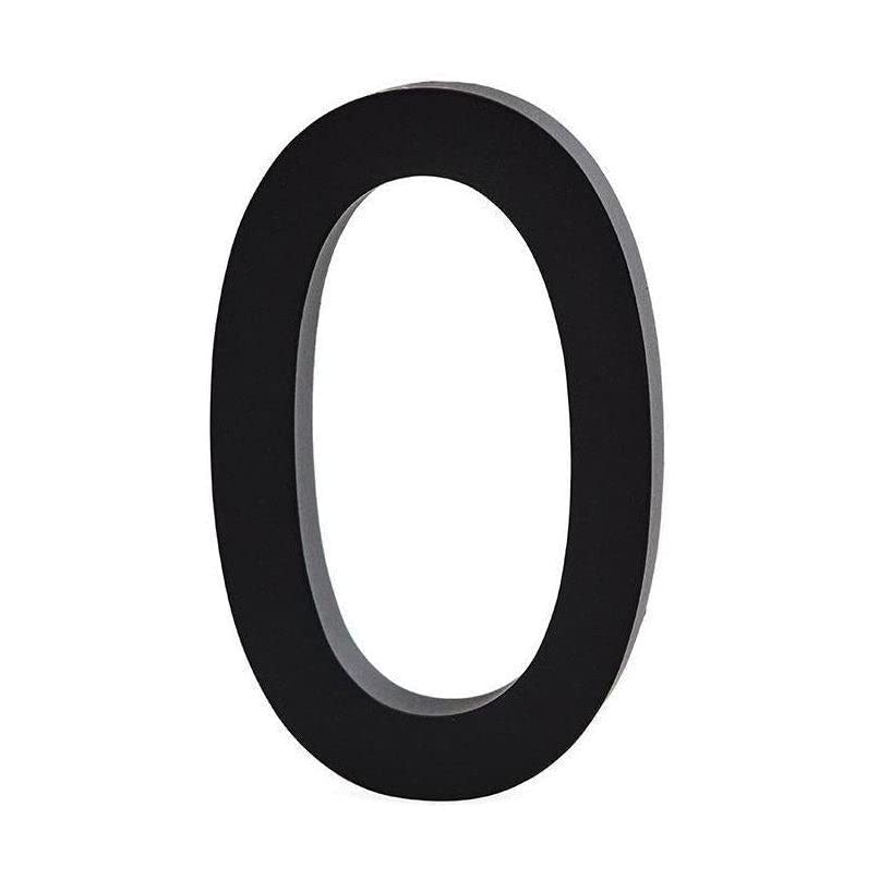 Design Letters House Numbers A-Z | Floating House Letters in Aluminium | Perfect for Wall Decor in Home & Office | Modern House Signs Mounted with Screws/Adhesive Tap | House Name for Street/Address