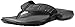 crocs Men's Swiftwater M Flip Flop, Graphite/Black, 12 M US