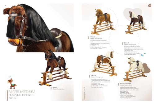 Handgemachtes Schaukelpferd "Mars VI" von MJMARK – Bild 5