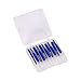 10 Degree 3.175mm Shank Cemented Carbide Engraving Bits CNC PCB Router Carving Tools Pack of 10(0.1mm)