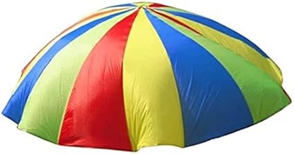 Amazon Sutekus プレイパラシュート バルーン カラフル 4色 幼稚園 保育園 運動会 収納袋付き 風船 バルーン おもちゃ