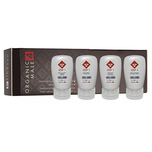 Organic Male OM4 Dry Travel Starter 4-Step RegiMEN - 4 ct