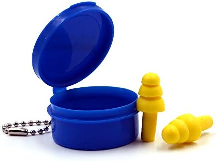 Waterproof Silicone Swimming Earplugs Soft Anti-Noise Ear Plug for Adult Swimmers Children, 2 Pairs