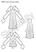 Simplicity 1154 Women's Knit Wrap and Tie Dress Sewing Pattern, Sizes XXS-XXL