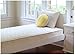 Naturepedic Organic Quilted Deluxe 1-Sided Mattress - Twin - Beige