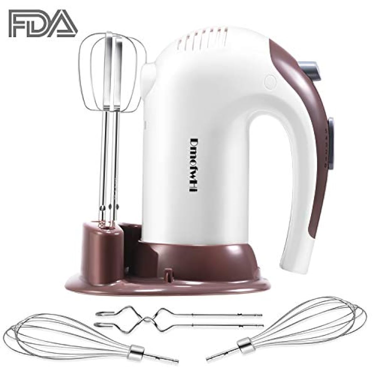 DmofwHi 5 Speed Hand Mixer Electric, 300W Ultra Power Kitchen Hand