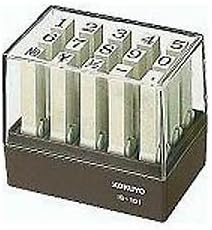 Amazon エンドレススタンプ 数字 １号 明朝体 1セット 品番 Is 101 注文番号 メーカー コクヨ 文房具 オフィス用品 文房具 オフィス用品
