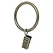 Ivilon Drapery Curtain Clip Rings - Clips Ring for Curtain Panels 1.7